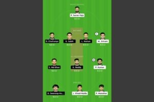 WAR-XI vs TN-XI Dream11 Team - Experts Prime Team