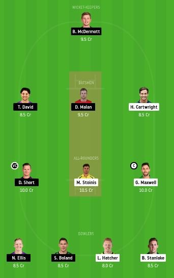 STA vs HUR dream11 fantasy cricket prediction