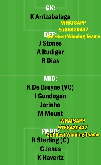 CHE vs MCI Dream11 Team fantasy Prediction FA Cup