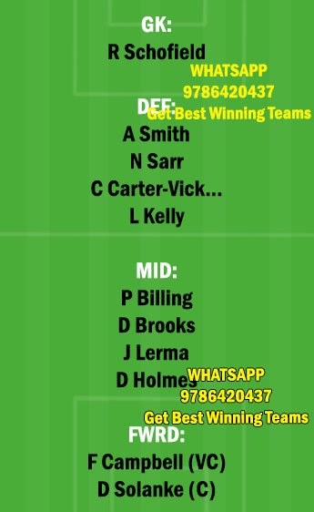 HUD vs BOU Dream11 Team fantasy Prediction English Championship