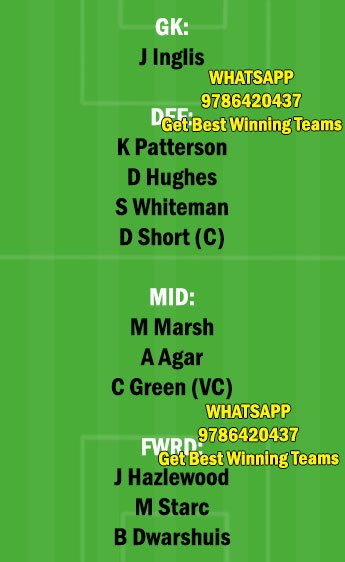 NSW vs WAU Final Match Dream11 Team fantasy Prediction