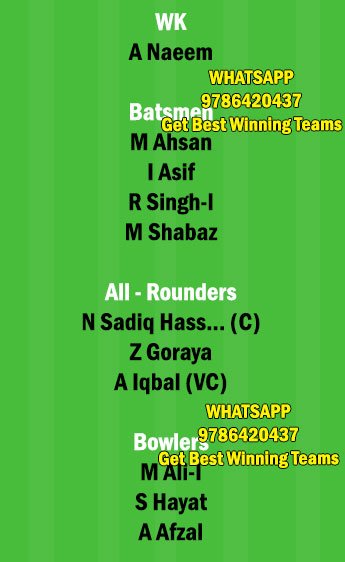 PKC vs SAL 23rd Match Dream11 Team fantasy Prediction Fancode ECS T10 Vienna