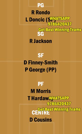 LAC vs DAL Dream11 Team fantasy Prediction NBA