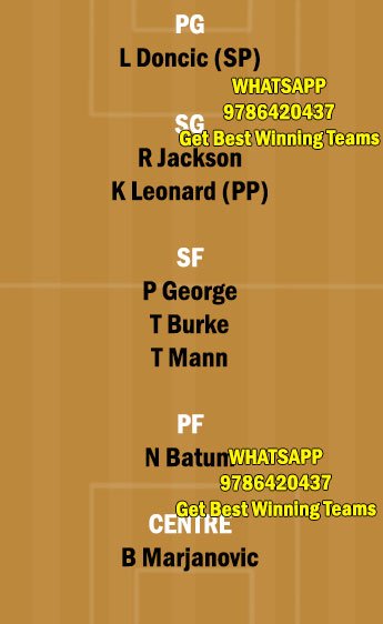 LAC vs DAL Dream11 Team fantasy Prediction NBA (3)