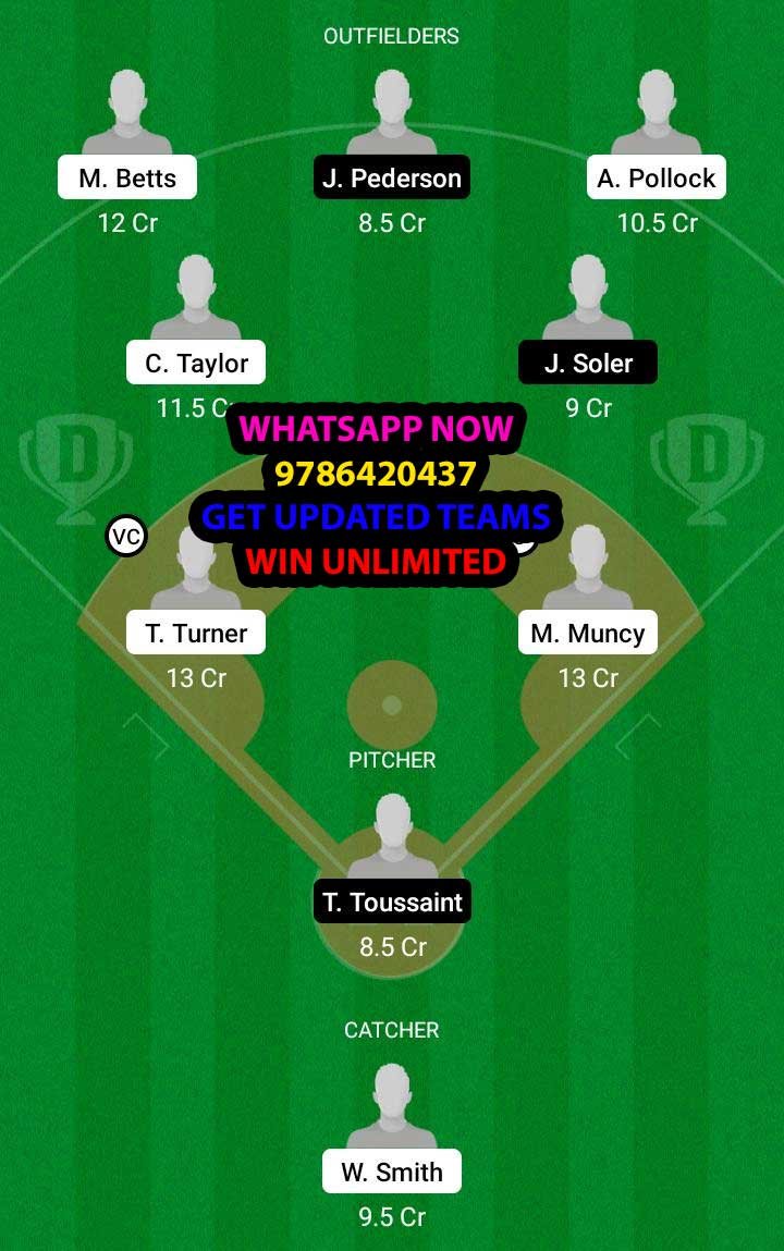 LAD vs AB Dream11 Team fantasy Prediction MLB