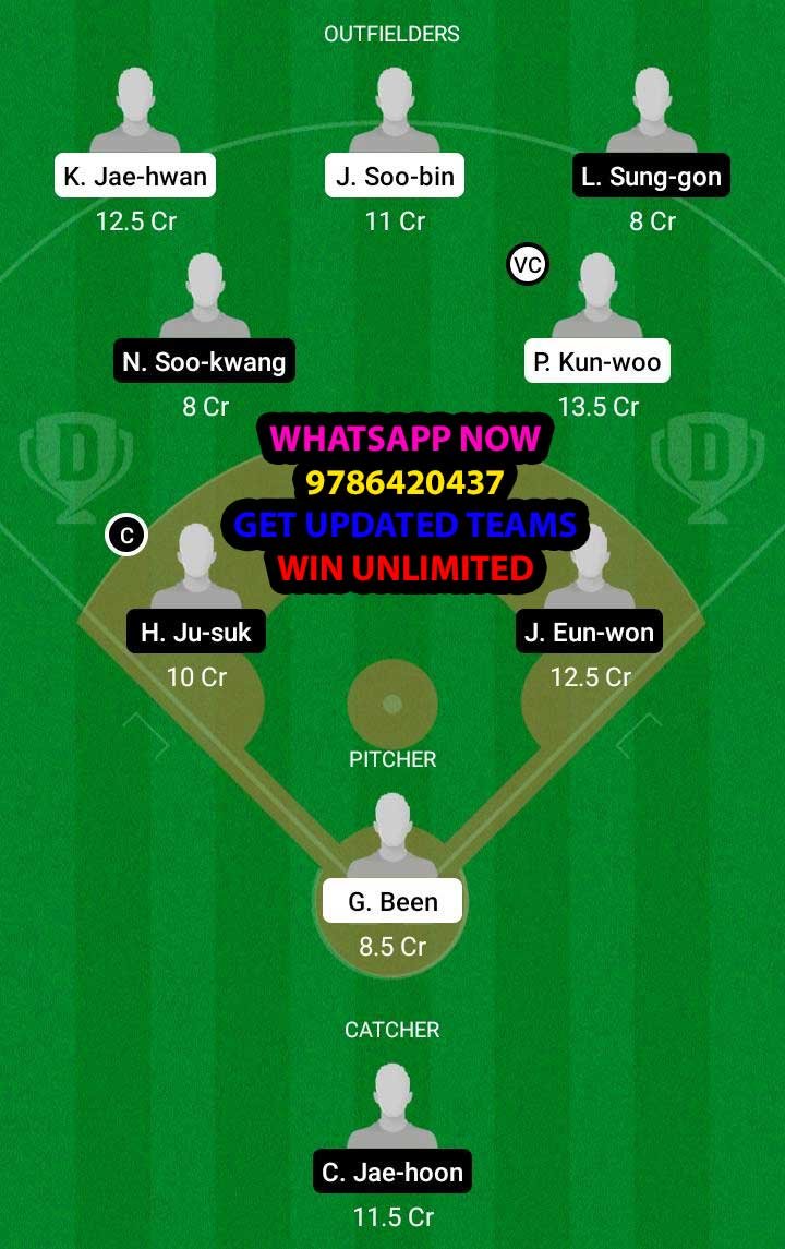 DOB vs HAE Dream11 Team fantasy Prediction KBO (2)