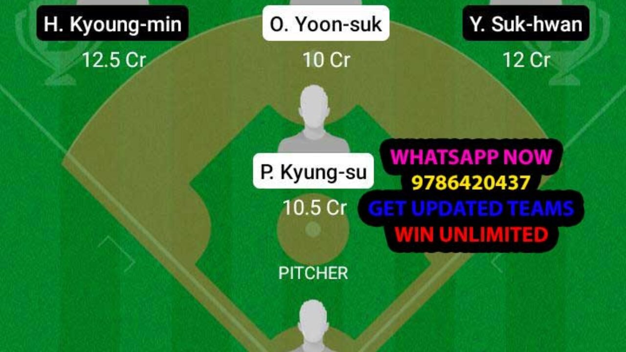 SKW vs DOB Dream 11 Fantasy Team Prediction;SK Wyverns vs. Doosan Bears  Korean Baseball League Timing, Match Preview,Streaming Details - Inside  Sport India