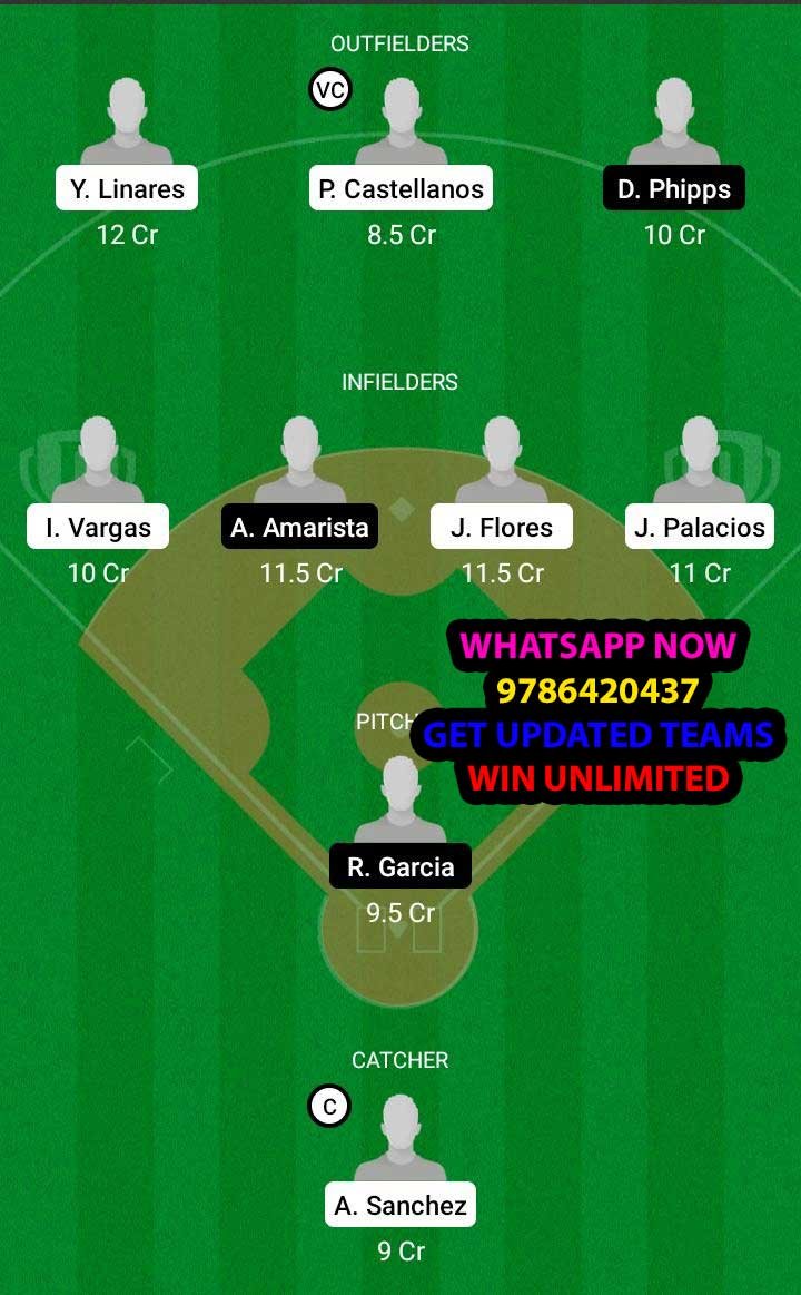 LAR vs ARA Dream11 Team fantasy Prediction Liga Venezuelan Baseball