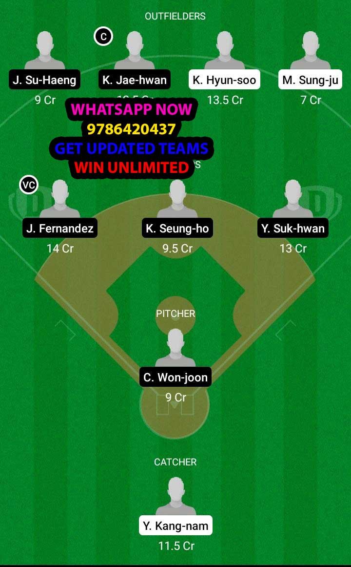 LGT vs DOB Dream11 Team fantasy Prediction KBO (2)