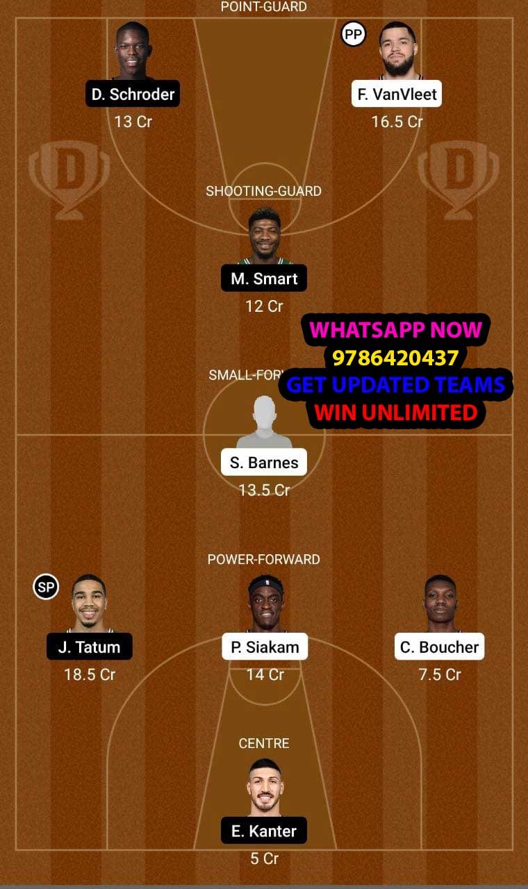 TOR vs BOS Dream11 Team fantasy Prediction FIBA International Qualifiers