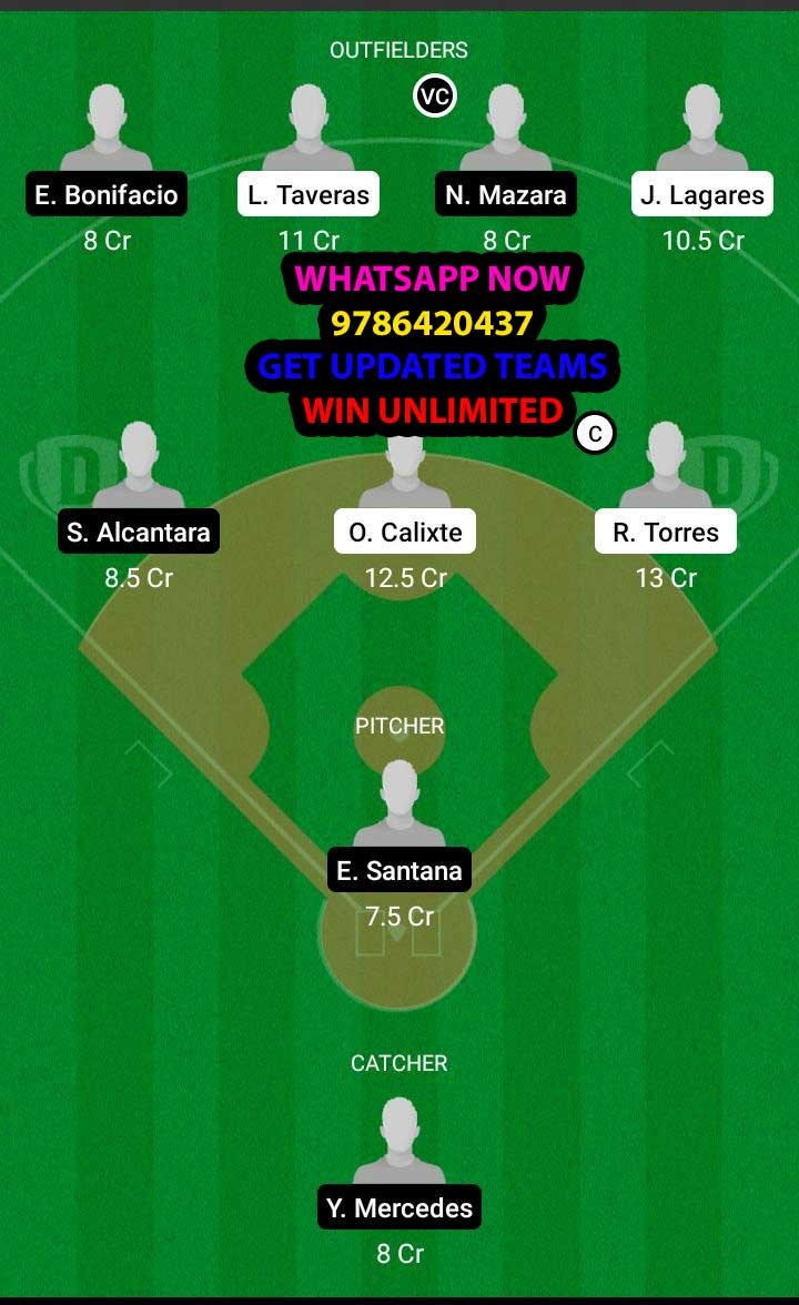 AGU vs LIC Dream11 Team fantasy Prediction Liga Dominician Baseball