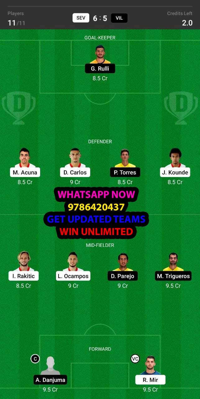 DOR vs BAY Dream11 Team fantasy Prediction Bundesliga