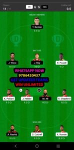 WI vs ENG 5th T20 Match Dream11 Team fantasy Prediction England tour of West Indies