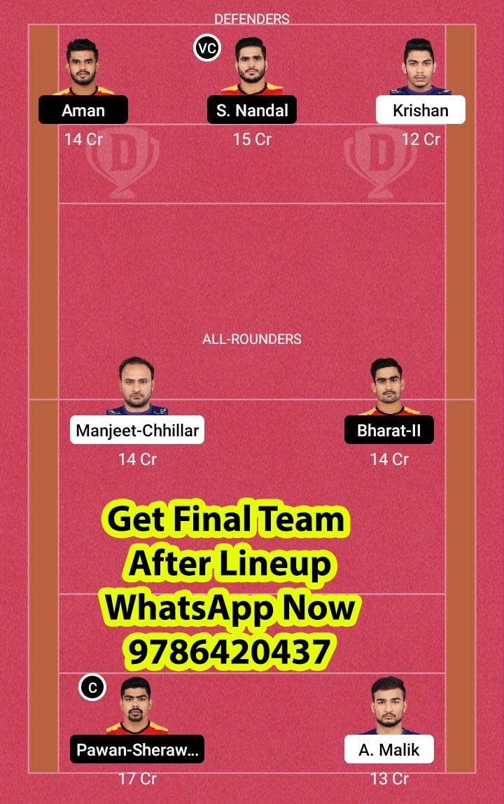 DEL vs BLR 93rd Match Dream11 Team fantasy Prediction Vivo Pro Kabaddi