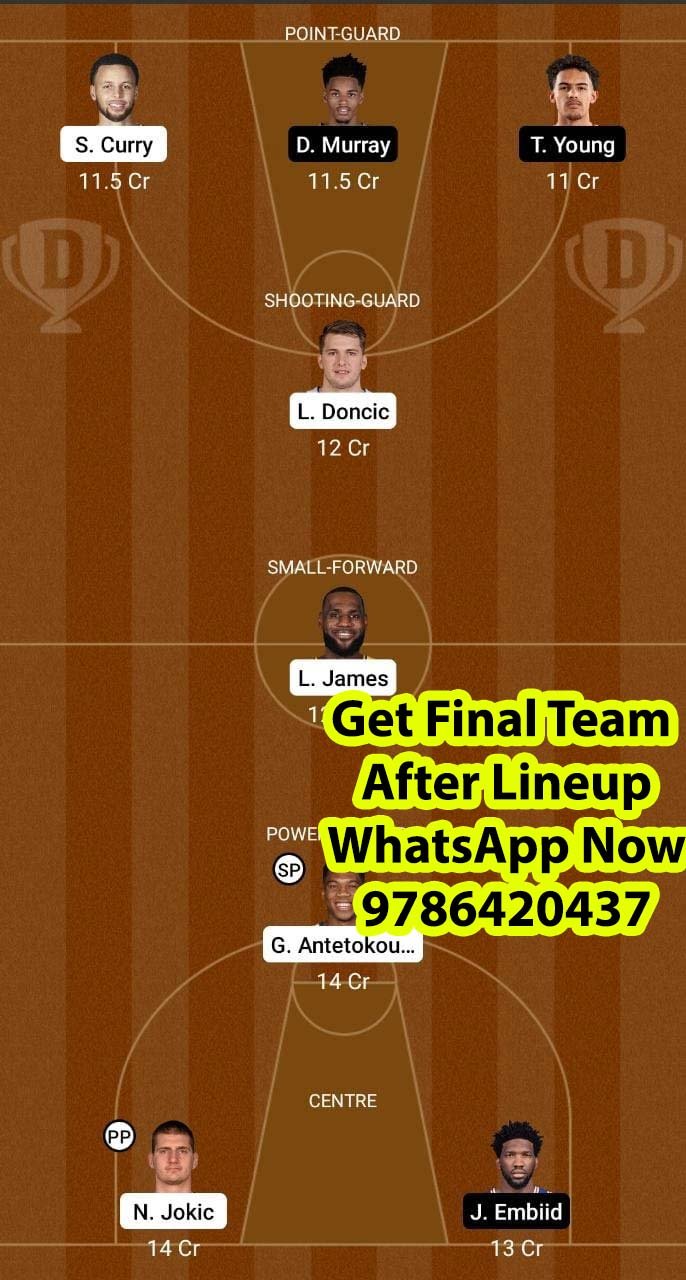 LBN vs DRT Dream11 Team fantasy Prediction NBA