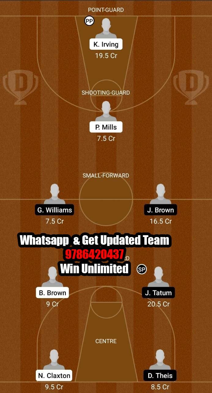 BRK vs BOS Dream11 Team fantasy Prediction NBA (2)