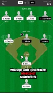 LAA vs HAS Dream11 Team fantasy Prediction MLB (2)