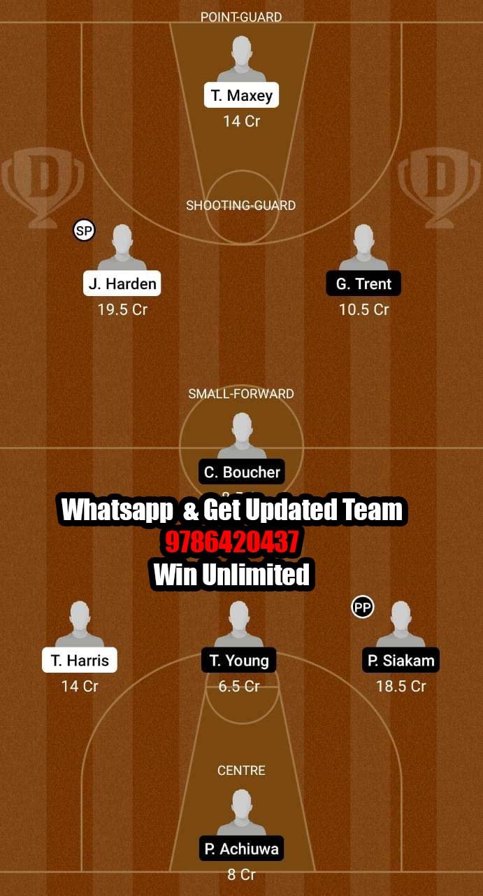 PHI vs TOR Dream11 Team fantasy Prediction NBA (4)