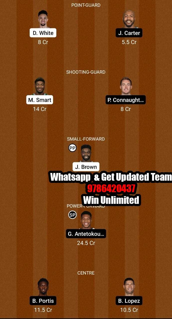 BOS vs MIL Dream11 Team fantasy Prediction NBA (3)