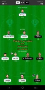 DHA vs RAN 2nd Semi-Final Match Dream11 Team fantasy Prediction BYJU'S Jharkhand T20