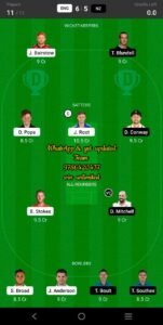 ENG vs NZ 3rd Test Match Dream11 Team fantasy Prediction New Zealand tour of England