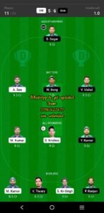 SIN vs DHA 30th Match Dream11 Team fantasy Prediction BYJU'S Jharkhand T20