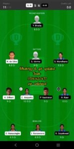 SL-W vs IN-W 1st T20I Match Dream11 Team fantasy Prediction India Women tour of Sri Lanka