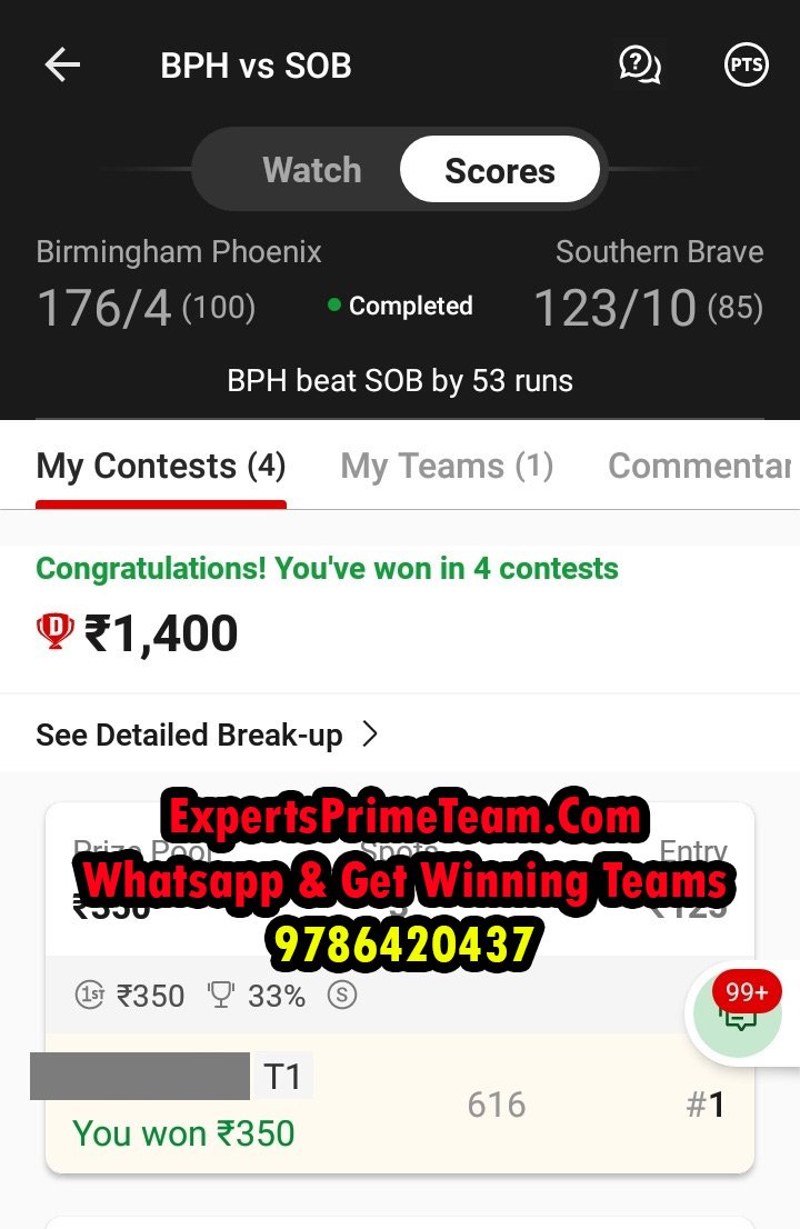 BPH-VS-SOB-Experts-Prime-Team-Results