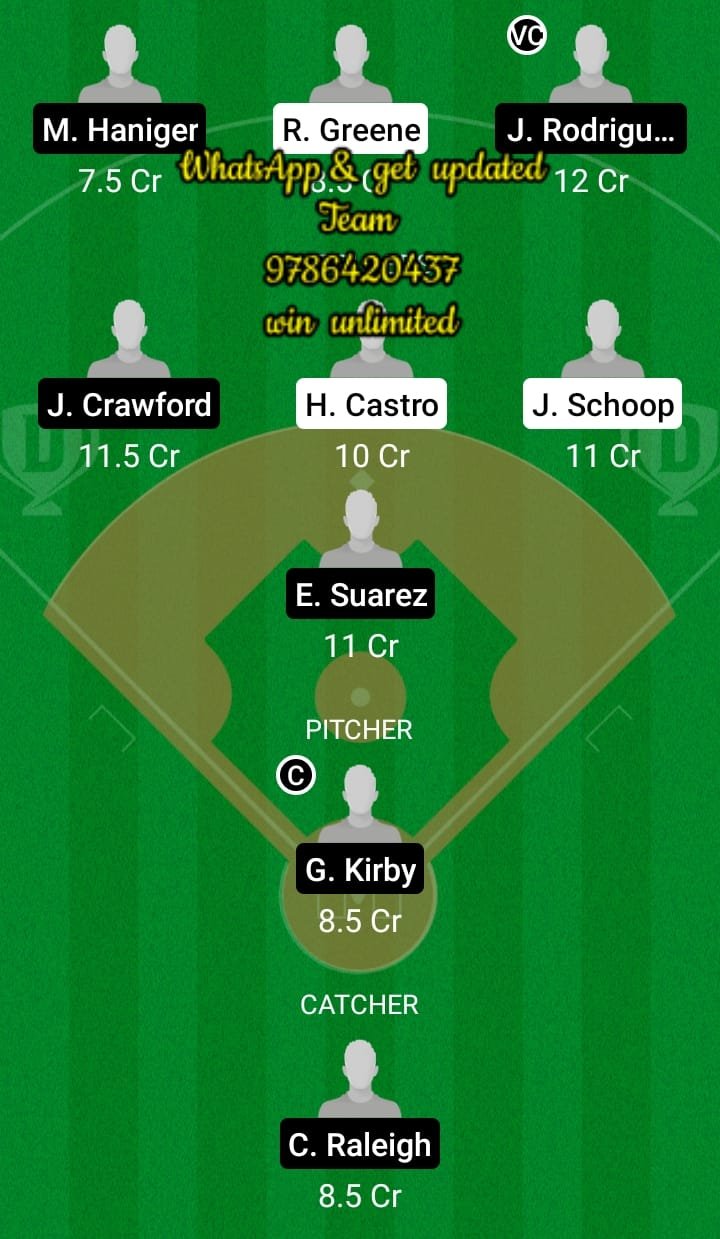 DET vs SEM Dream11 Team fantasy Prediction MLB