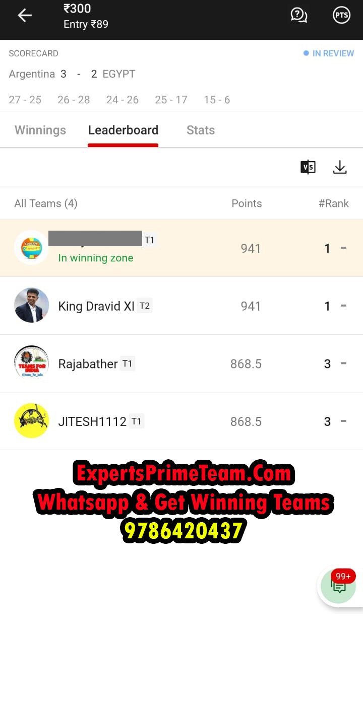 ARS-Experts-prime-team-results