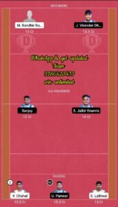 HAM vs MUR 60th Match Dream11 Team fantasy Prediction Yuva Kabaddi Monsoon Edition