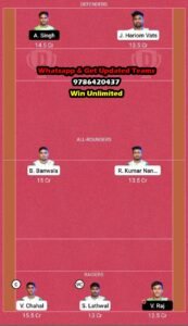 HAM vs PAP 53rd Match Dream11 Team fantasy Prediction Yuva Kabaddi Monsoon Edition