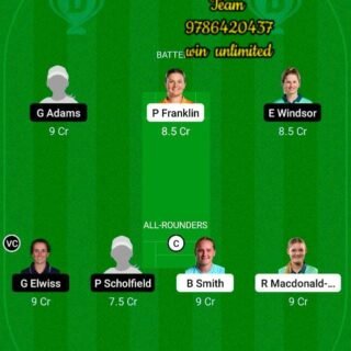 SES vs SV Play-Off Match Dream11 Team fantasy Prediction English Women's One-Day Trophy