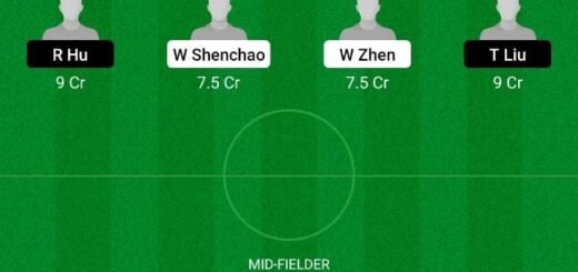 SHGP vs CR Dream11 Team fantasy Prediction Chinese Super League