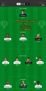 RM vs SEV Dream11 Team fantasy Prediction La Liga