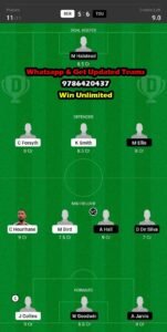 DER vs TOU Dream11 Team fantasy Prediction FA Cup
