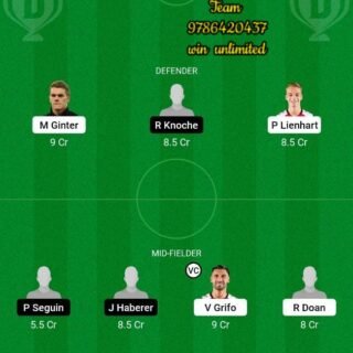FRB vs UNN Dream11 Team fantasy Prediction Bundesliga