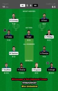 NZ vs IND 3rd T20 Match Dream11 Team fantasy Prediction India tour of New Zealand