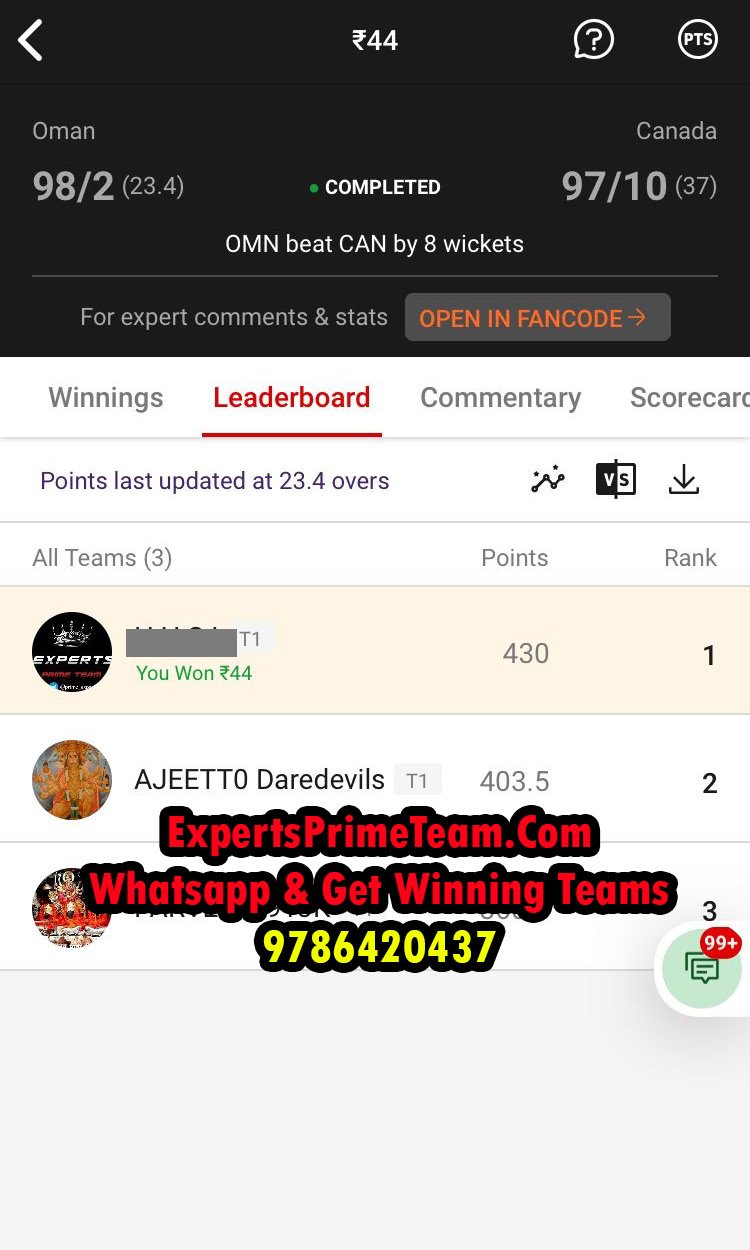 OMN-Results-Experts-Prime-Team1