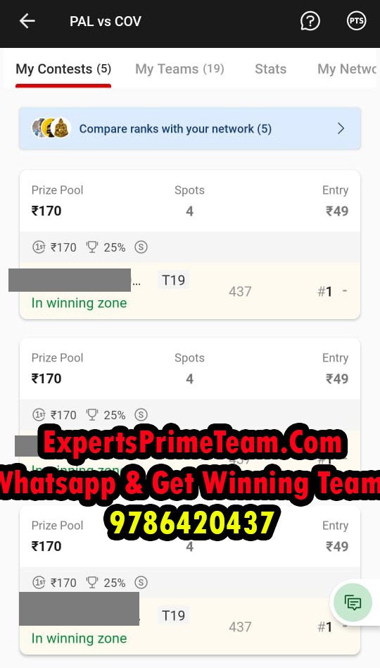 PAL-Results-Experts-Prime-Team