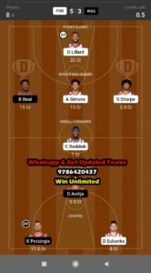 POR vs WAS Dream11 Team fantasy Prediction American Basketball League