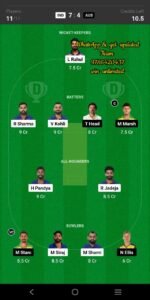 IND vs AUS 3rd ODI Match Dream11 Team fantasy Prediction Australia tour of India