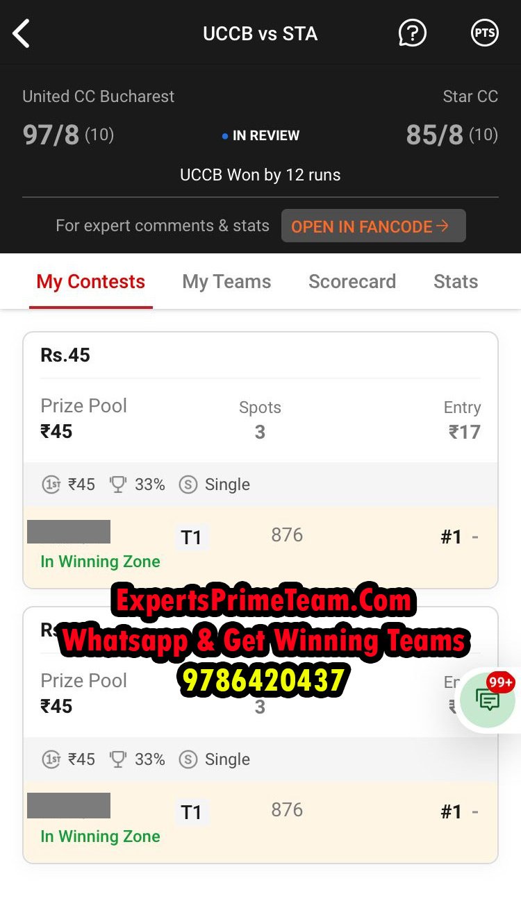 UCCB-Results-Experts-Prime-Team