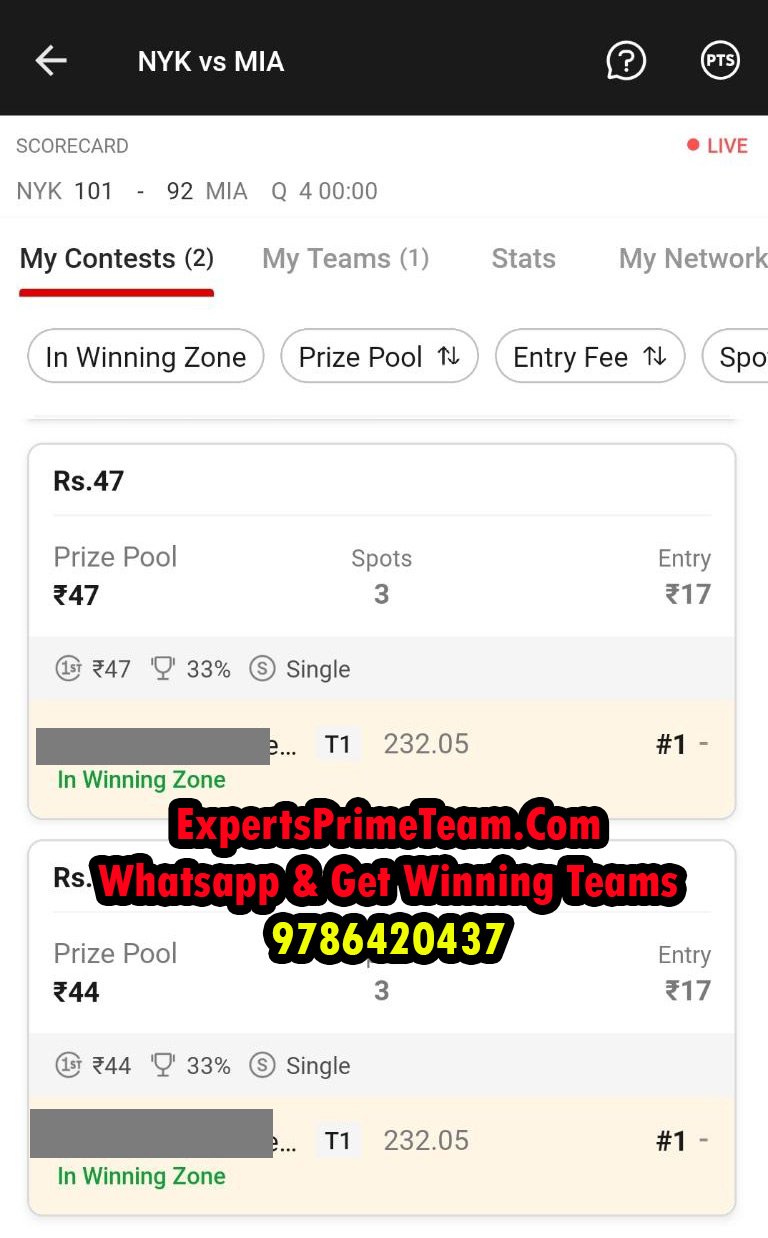 MIA-Experts_Prime_Team_results