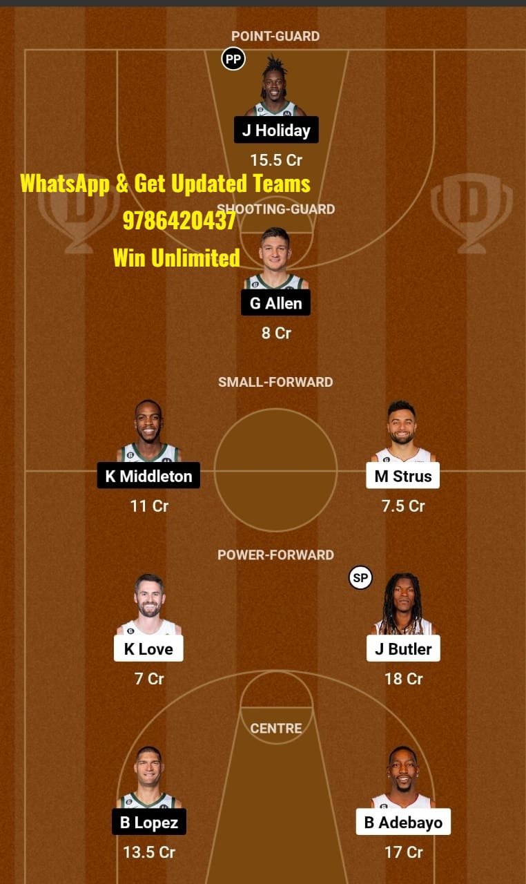 MIA vs MIL Dream11 Team fantasy Prediction American Basketball League (2)