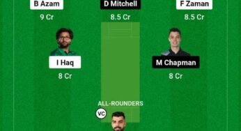 PAK vs NZ 1st ODI Match Dream11 Team fantasy Prediction: New Zealand tour of Pakistan