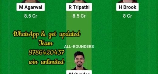 SRH vs RR 4th Match Dream11 Team fantasy Prediction TATA IPL