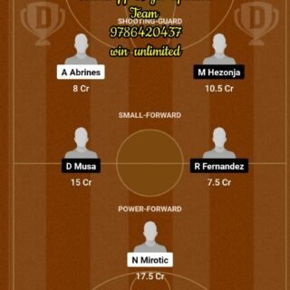 BAR vs RM Dream11 Team fantasy Prediction EuroLeague