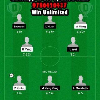 BEI vs NZ Dream11 Team fantasy Prediction Chinese Super League