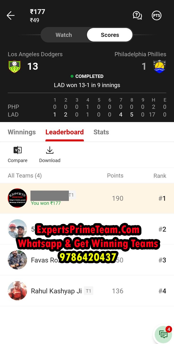 LAD-Experts_Prime_Team_results